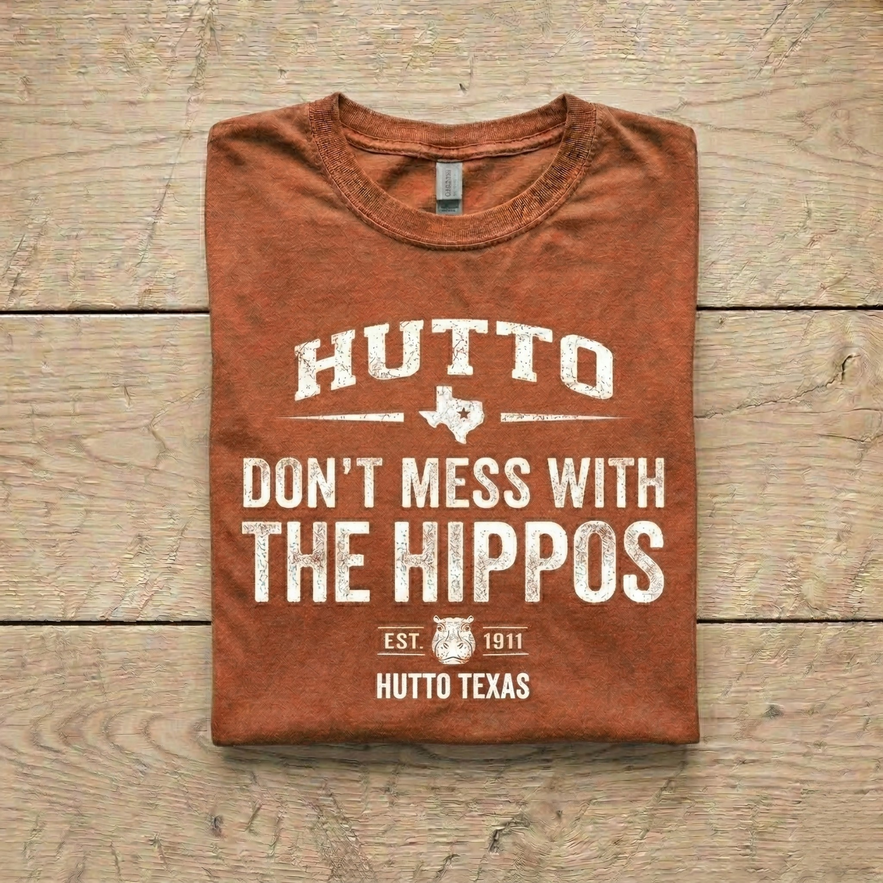 Hutto: Don't Mess With The Hippos Tee