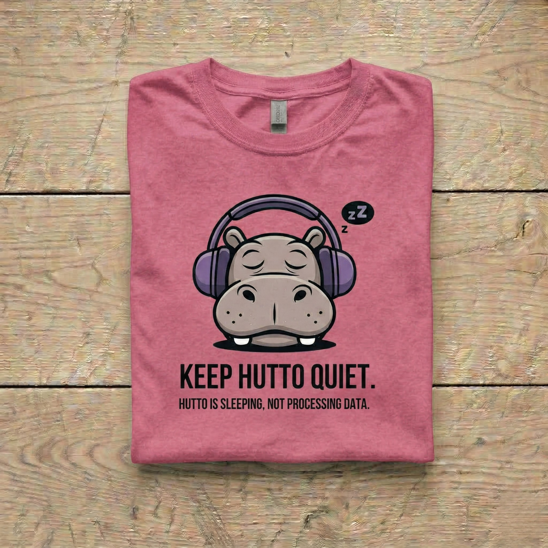 The "Keep Hutto Quiet" Tee