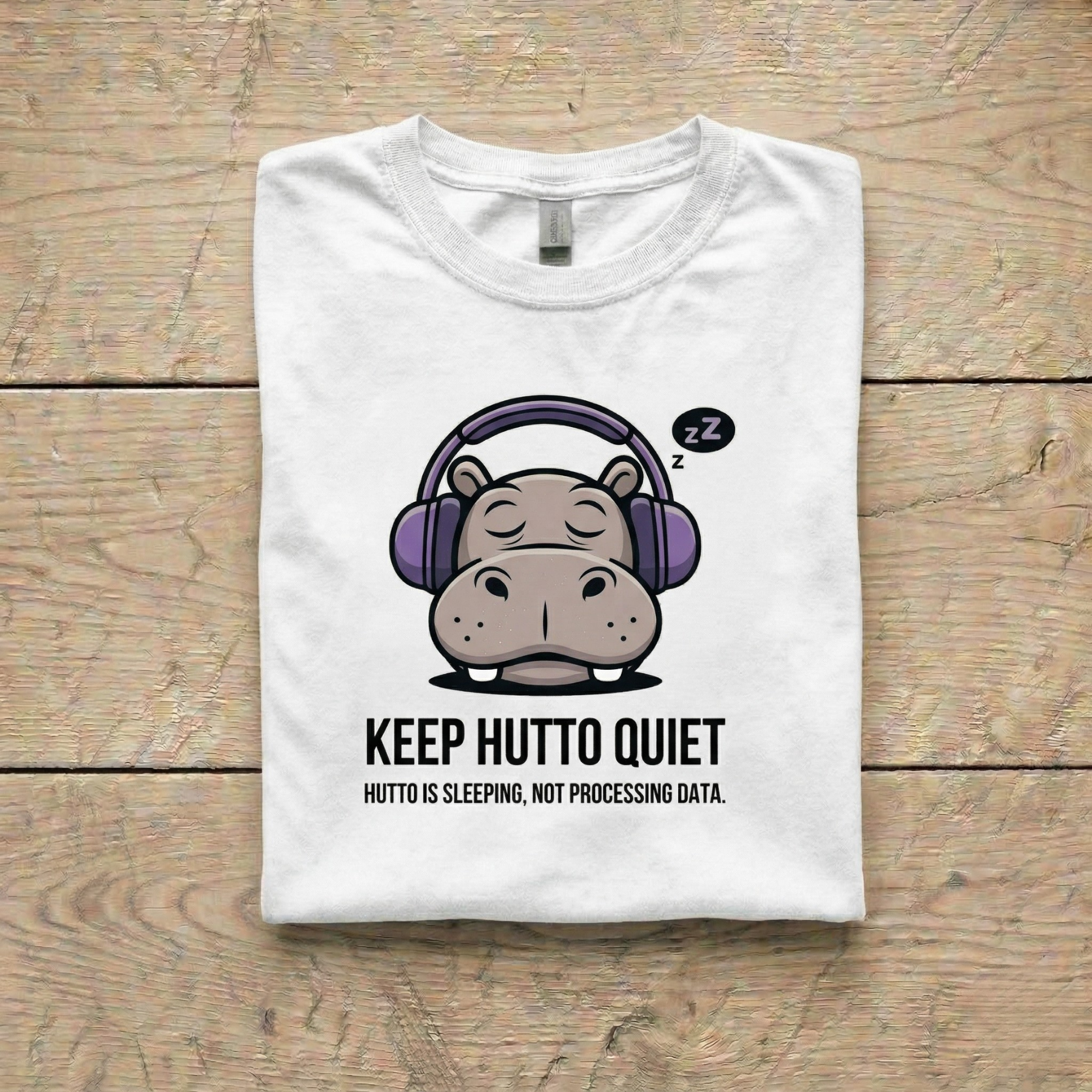 The "Keep Hutto Quiet" Tee