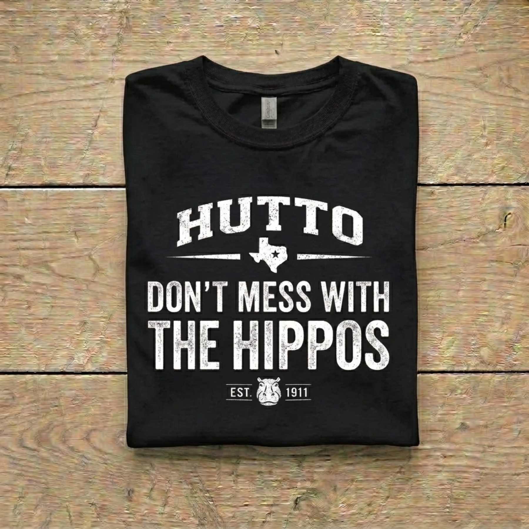 Hutto: Don't Mess With The Hippos Tee